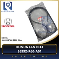 (100% ORIGINAL) HONDA ACCORD 2.0 TAO FAN BELT MADE IN JAPAN 56992-R60-A01 7PK2187 BANDO RIB-ACE CG-1