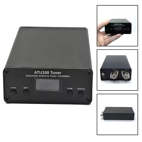 ATU-100 Automatic Antenna Tuner 100W HF Auto Antenna Tuner By N7DDC V3.2 For Test, Measurement Tool 