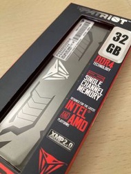 Patriot 32GB 3200MHz DDR4 single channel memory