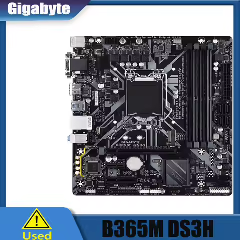 Gigabyte B365M DS3H Gaming Motherboard Supports 9th and 8th Gen Core Processors with B365 Chipset LG