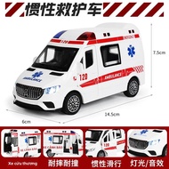 Trẻ Em Tỉ Lệ 1:120 Xe Cứu Thương Mô Hình Xe Mô Phỏng Xe Cứu Hộ Không Đồ Chơi Điều Khiển Từ Xa Cho Bá