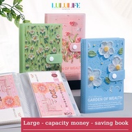 【Local】 3d A6 Savings Book Waterproof Material Tear Resistant For Kids Students Store Banknotes Coin