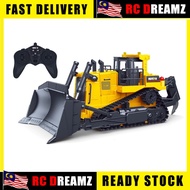 Huina 1554 RC Track Bulldozer Scale 1:16 Remote Control Construction RC Tractor  RC Excavator replac