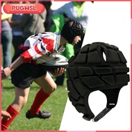[pugwsl] Flag Football Head Guard Adjustable Hockey Sport Soft Padded Wrestling 7V7 Football Rugby H