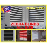 Korea Blind Zebra Blind 2feet X 6 Feet Bidai Zebra Window Blind Zebra Privacy Blinds - Indoor Blind 