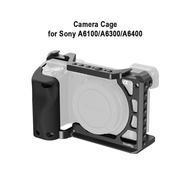 SmallRig 3164 Camera Cage with Handle Handgrip & Cold Shoe Case Rig for Sony A6100 / A6300/ A6400