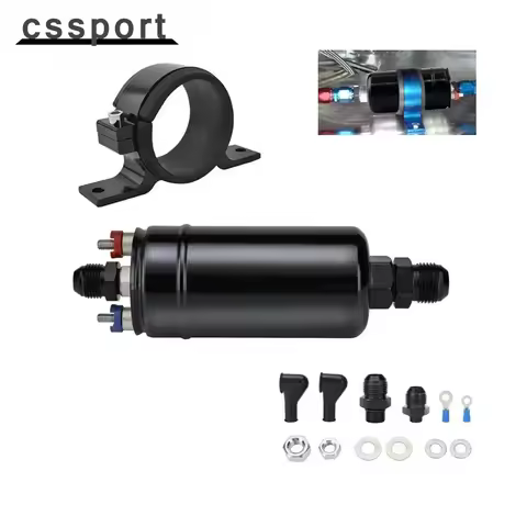 Universal Black External Inline Electric High Pressure Fuel Pump E85 0580254044