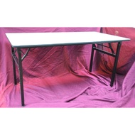 Banquet Table size 75W x 150L x 75H cm, strong 32 x 32 mm foldable leg, Foldable table, study table