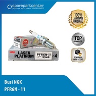 NGK LASER PLATINUM PFR6N-11 ORIGINAL CAR SPARK PLUG - COMPATIBLE FOR HONDA ODYSSEY, LAND ROVER, LOTU