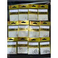 DAICHI Dh-91 White Perforated Hook Mata Kail Pancing Fishing Hook