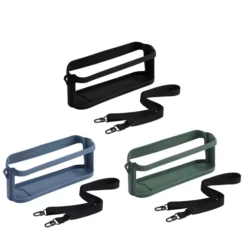 Silicone Cover Skin Anti-drop Protective Cover Case Anti Scratch with Shoulder Strap Compatible with
