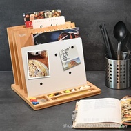 Office Desktop Storage Rack Separate Storage Rack Data File Organizer Wooden Mail Vertical 0HTZ