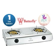 Butterfly S/Steel 2Burner Gas Cooker BGC-938