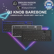 Keychron Q3 Knob QMK Custom Mechanical Keyboard Barebone Kit