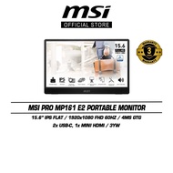 MSI Pro MP161 E2 Portable Monitor (15.6"/FHD/IPS/60Hz)