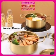 Periuk Mee Segera Gaya Korea Periok Mee Ramen Dengan Penutup Mee Sup Keluli Tahan Karat Ramen Noodle