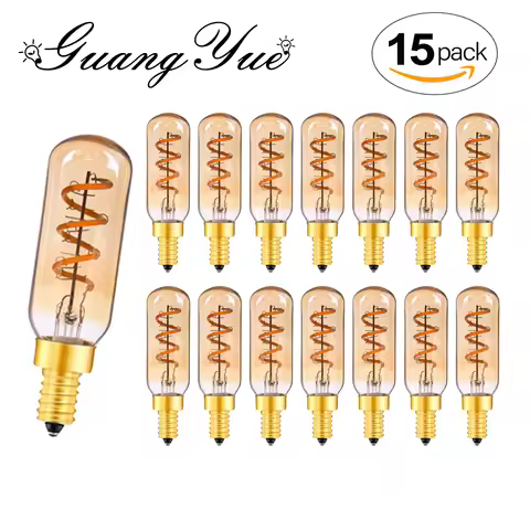 Tubular Retro Night Bulb E14 E12 220V 110V Dimmable 3W 2200K Soft Filament Living Room Table Light C