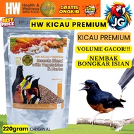 HW Premium ChirpingHW, Voer Premium ChirpingHW, Murai Batu Bird Food, Hwamei Cucak Kacer Insects Ble
