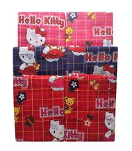 URUNG KASUR KAPUK NO 1 RENDENG SEPASANG UKURAN 180X190 CM MOTIF KARAKTER BONEKA HELLO KITTY SARUNG K