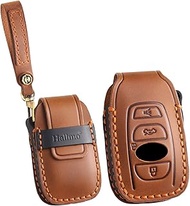 ontto Leather Car Key Case Key Case Key Case Protective Key Fob Suitable for Subaru BRZ Legacy Impre