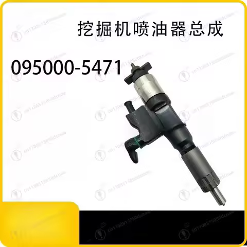 Excavator Parts Denso Injector 095000-5471 For Isuzu Engine 4HK1 Denso Injector