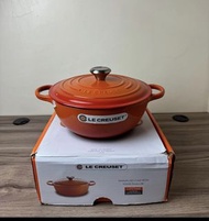 全新 法國製造 Le Cruset made in France 4.5L 24cm Cast Iron 鑄鐵鍋
