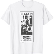John Lennon Adult T-Shirt - Karma Signature T-Shirt Fashion Tops Boys Girls Distro Age 1 2 3 4 5 6 7