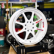 [1 SET] RAYS CE28 (8 SPOKE) Style Sport Rim 14/15/16/17 Inch 4/5 Hole PCD 100/114.3 Lightweight Raci