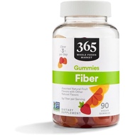365 by Whole Foods Market, Fiber Gummies, Various Natural Fruit Flavors, 90 Capsules