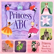 Princess Abc - Princess Book & Matching Game Set