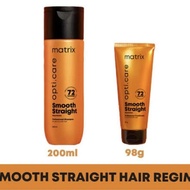New Matrix Opticare Smooth Straight Shampoo 200 Ml &amp; Conditioner 98 Ml