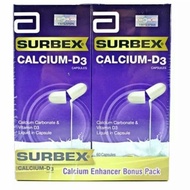 Promo Surbex Calcium D3 Value Pack Kalsium X2Pack