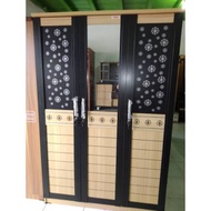 Olympic 3-door Glass Wardrobe (palembang City)