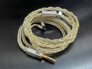 PW audio “No.10 “十週年紀念線 8 wired 2pins 4.4