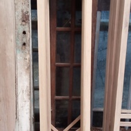 kusen jendela kayu bekas