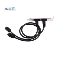 50cm USB 3.2 Front Panel Header Type-E to USB-C Type C Female Connector USB 3.2 Front Panel TYPE-E B