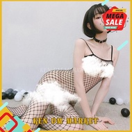 LINGERIE SEAMLESS BODY SEXY STOCKINGS LARGE NET MODEL ARM STRAP LG187 BEST SELLER !!