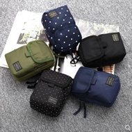 New PORTER diagonal small pockets tide men#39s bag Yoshida WAIST BAG shoulder bag wearing belt 6 inch mobile phone bag