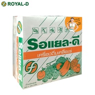 รอแยล-ดี เกลือแร่ เครื่องดื่มเกลือแร่ชนิดผง รสผลไม้รวม 25 กรัม Royal-D Electrolyte Beverage Powder 25g. (50ซองx1กล่อง)