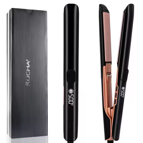 Plasma Hair Straightener Curler Keratin Treatment 260°C 500°F Hair Flat Irons For Frizzy Hair Recove