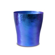 【日本製 Horie】鈦愛生活系列-純鈦抗菌極致雙層杯-玲250ml 群青