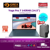 LENOVO YOGA PRO 7 14IRH8 82Y70099MJ LAPTOP (i7-13700H,16GB,512GB SSD,14.5" 3K,120Hz,RTX4050 6GB,WIN1