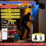 【24 hour shipping】 cctv wireless outdoor hidden cctv mini tanpa wayar cctv wireless mini cctv connec