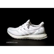 【 AMBRAI.com 】adidas ultra boost 白 慢跑鞋 馬牌 AQ5929