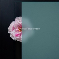 Frosted film/ Tinted privasi rumah/ FROSTED 220/ Soft pink color/ Translucent film