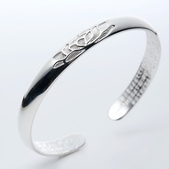 Xinyi Jewelry Water Qinglian Pure Silver Bracelet Silver Bracelet 999 Silver Bracelet