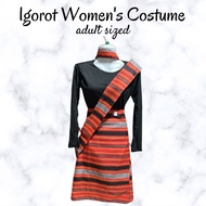 Traditional Igorot Inspired Women Adult Sized Costume - Buwan ng Wika Costume