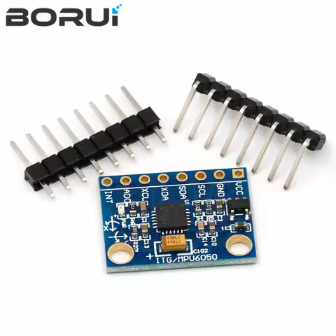 1Set IIC I2C GY-521 MPU-6050 MPU6050 3 Axis Analog Gyroscope Sensors + Accelerometer Module For Ardu