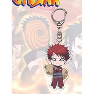 New Style Sandstorm Gaara Keychain Schoolbag Small Pendant Acrylic Pendant Naruto Anime Exhibition M