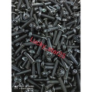 Honda 4x18 Black Head Cover Bolts (100 Pcs)
